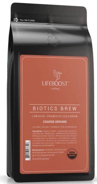 Lifeboost Biotics Cold Brew