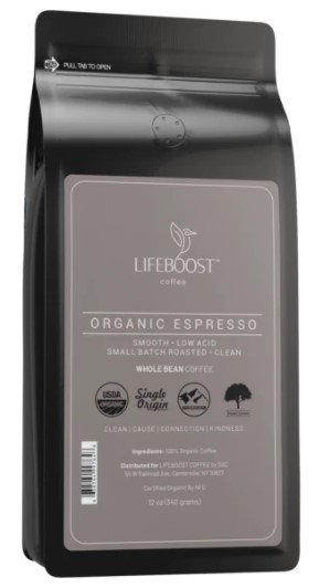 Lifeboost Espresso Dark Roast