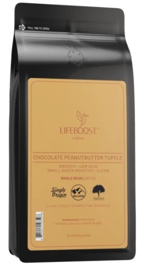 Lifeboost Chocolate Peanut Butter Truffle